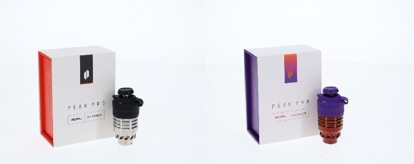 Puffco Peak Pro (Accessories) 3DXL Chamber Group Photo with Packaging