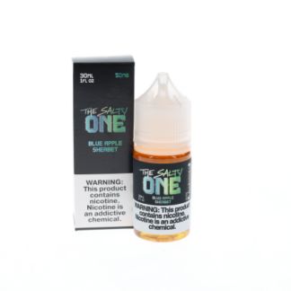 Beard - The Salty One Blue Apple Sherbert Salts 30mL with Packaging