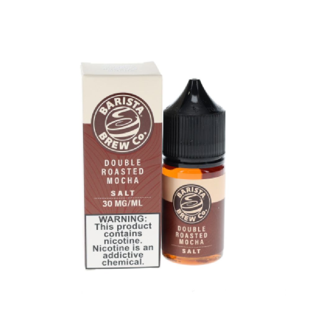 Barista Brew Double Roasted Mocha, Salts 30mL with Packaging