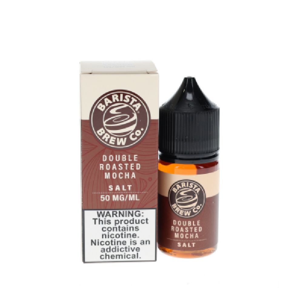 Barista Brew Double Roasted Mocha, Salts 30mL with Packaging