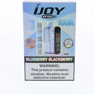 iJoy XP 100K Disposable + Salts 15mL Blueberry Blackberry with Packaging
