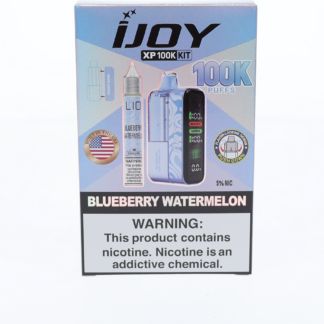 iJoy XP 100K Disposable + Salts 15mL Blueberry Watermelon with Packaging