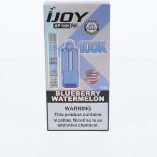iJoy XP 100K Disposable Pod + Salts 15mL Blueberry Watermelon with Packaging