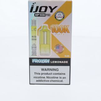 iJoy XP 100K Disposable Pod + Salts 15mL Frozen Lemonade with Packaging