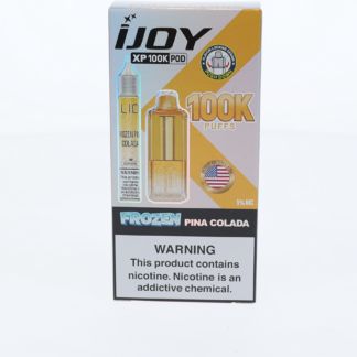 iJoy XP 100K Disposable Pod + Salts 15mL Frozen Pina Colada with Packaging