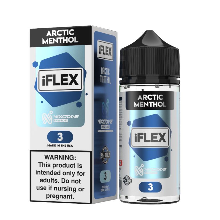 Juice Head iFlex Nixodine Arctic Menthol, 100mL with Packaging