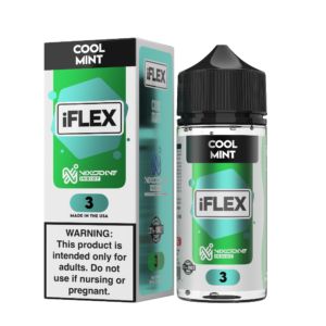 Juice Head iFlex Nixodine Cool Mint, 100mL with Packaging
