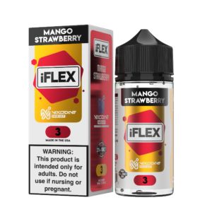 Juice Head iFlex Nixodine Mango Strawberry, 100mL with Packaging