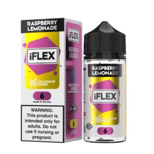Juice Head iFlex Nixodine Raspberry Lemonade, 100mL with Packaging