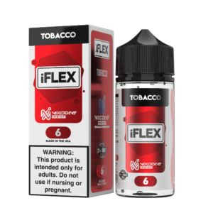 Juice Head iFlex Nixodine Tobacco, 100mL with Packaging