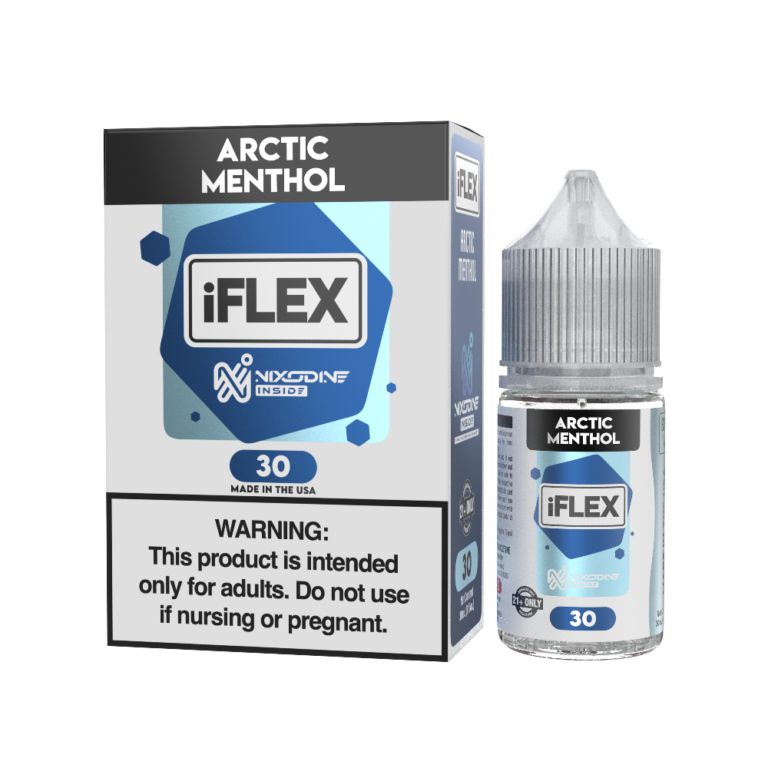 Juice Head iFlex Nixodine Arctic Menthol Salts, 30mL with Packaging