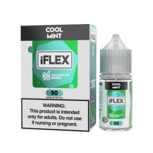 Juice Head iFlex Nixodine Cool Mint Salts, 30mL with Packaging