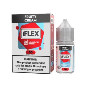 Juice Head iFlex Nixodine Fruity Cream Salts, 30mL with Packaging
