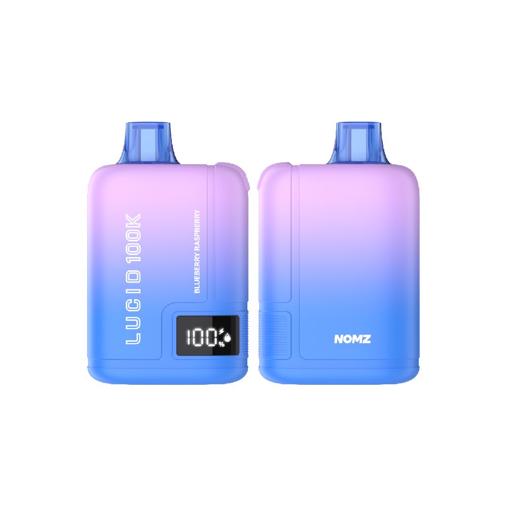 Lucid Nomz 100K Disposable, 40mL Blueberry Raspberry