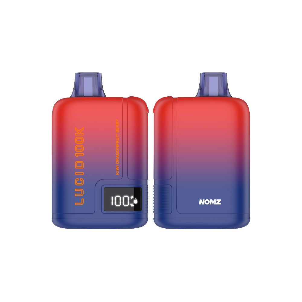 Lucid Nomz 100K Disposable, 40mL Kiwi Dragonfruit Berry
