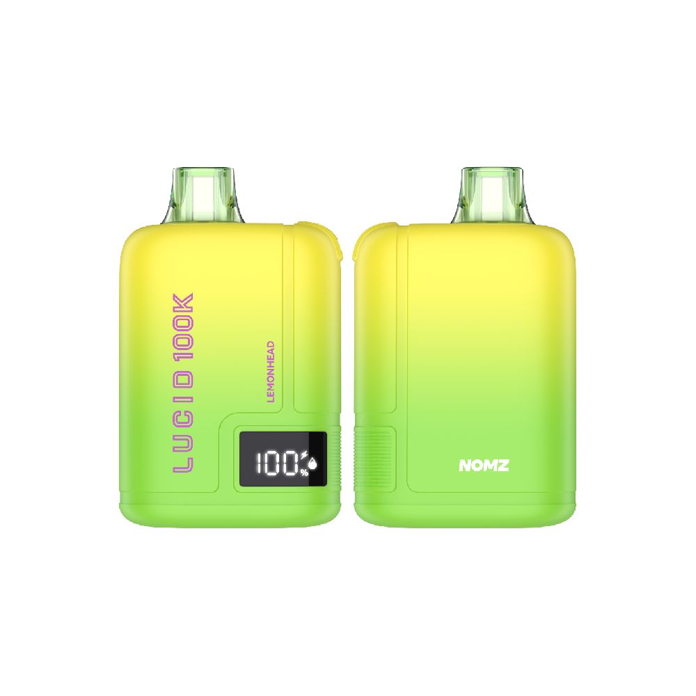 Lucid Nomz 100K Disposable, 40mL Lemond Head
