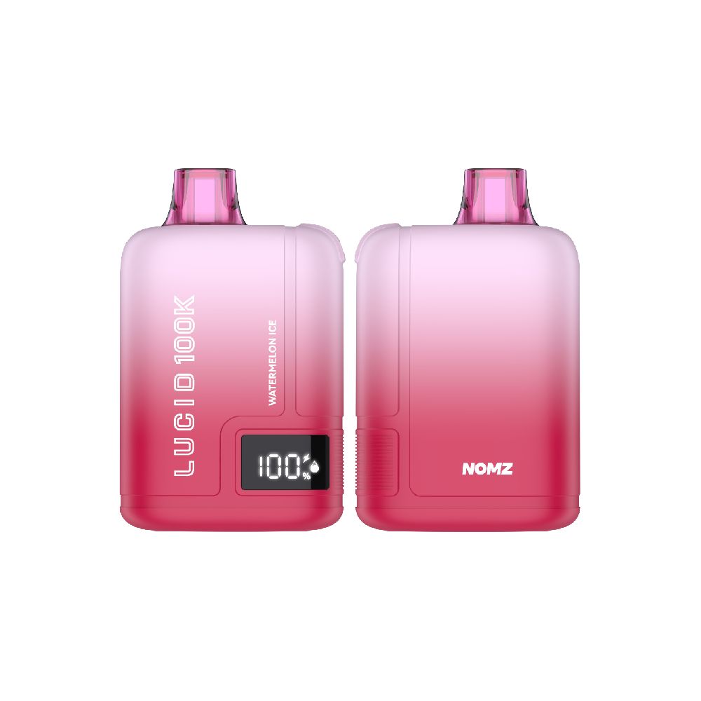Lucid Nomz 100K Disposable, 40mL Watermelon Ice