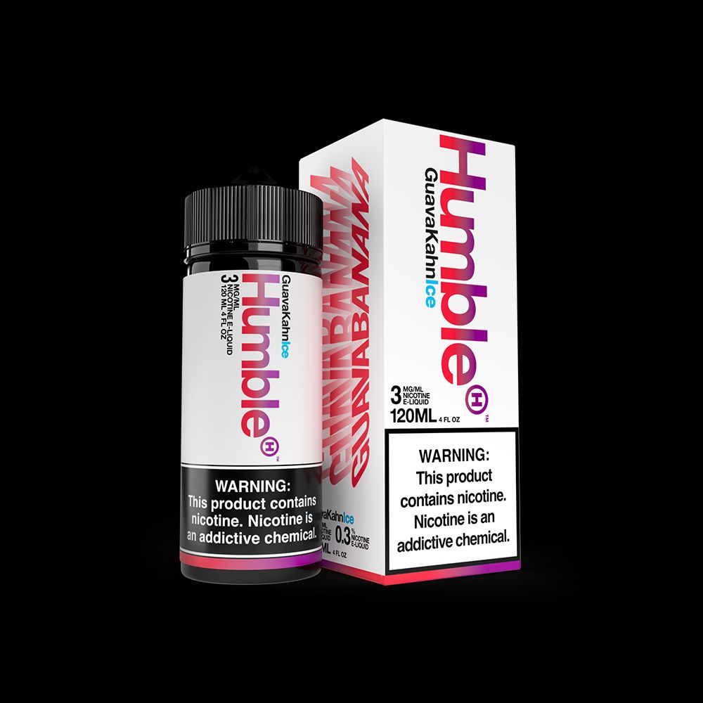 Guava Khan ICED by Humble TFN Series 120ML with packaging