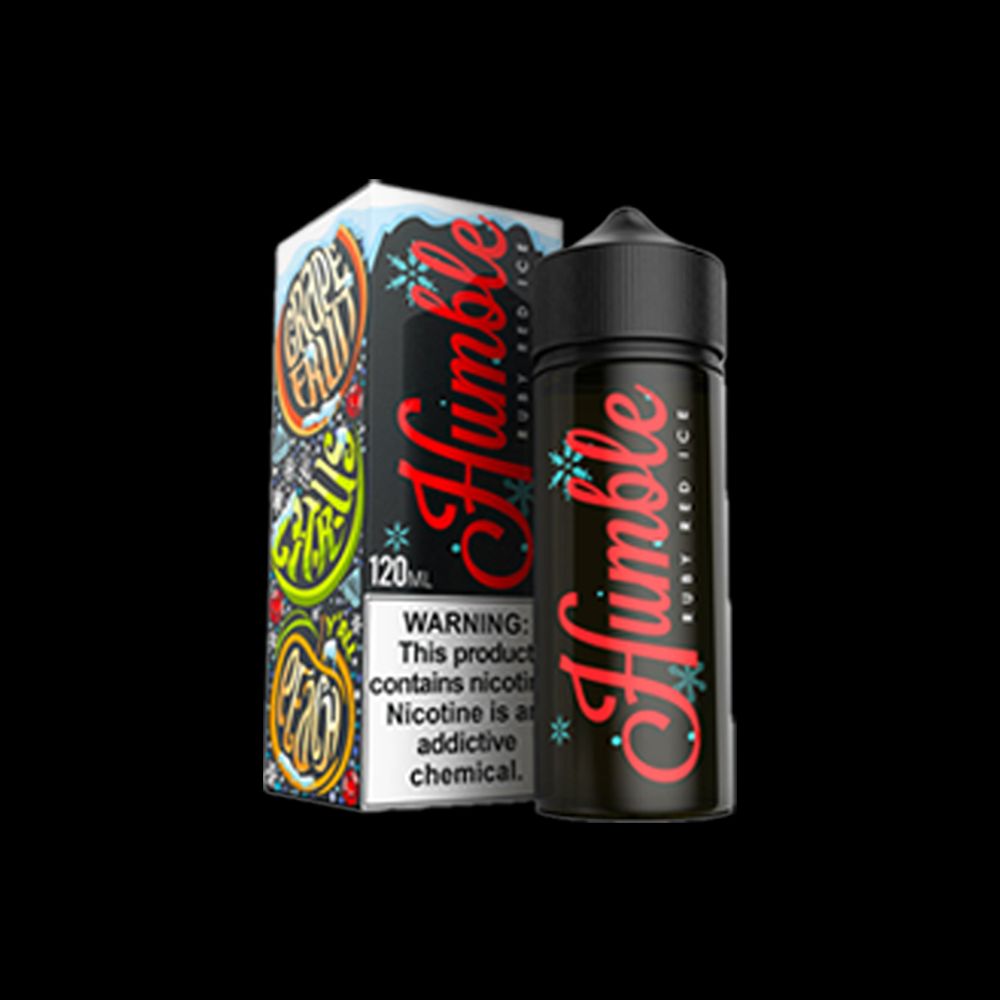 Ruby Red Ice by Humble 120ml with packaging