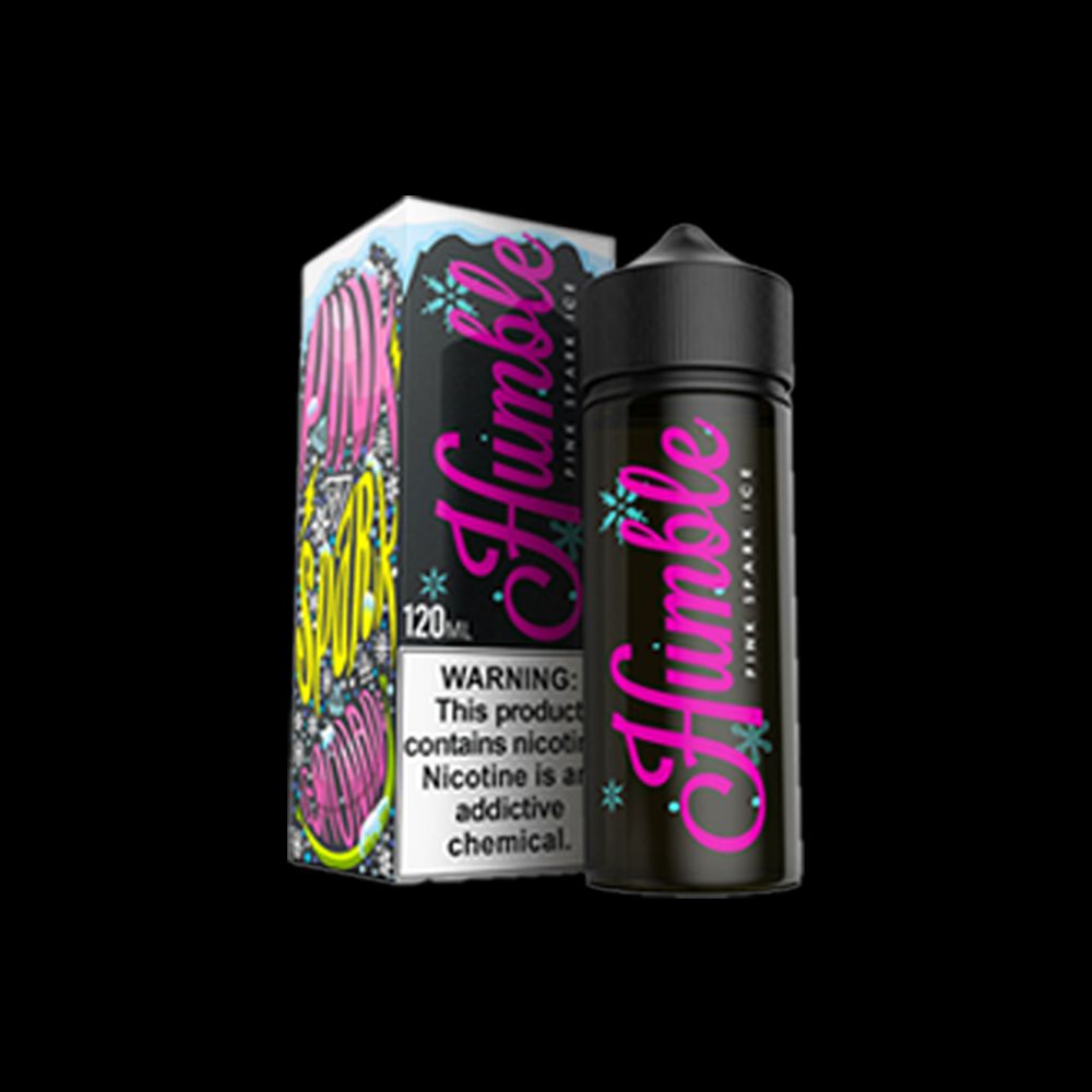 HUMBLE ICE | Pink Spark 120ML eLiquid wtih packaging