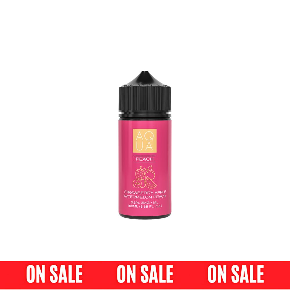Aqua - Pure Peach E-Juice, 100mL