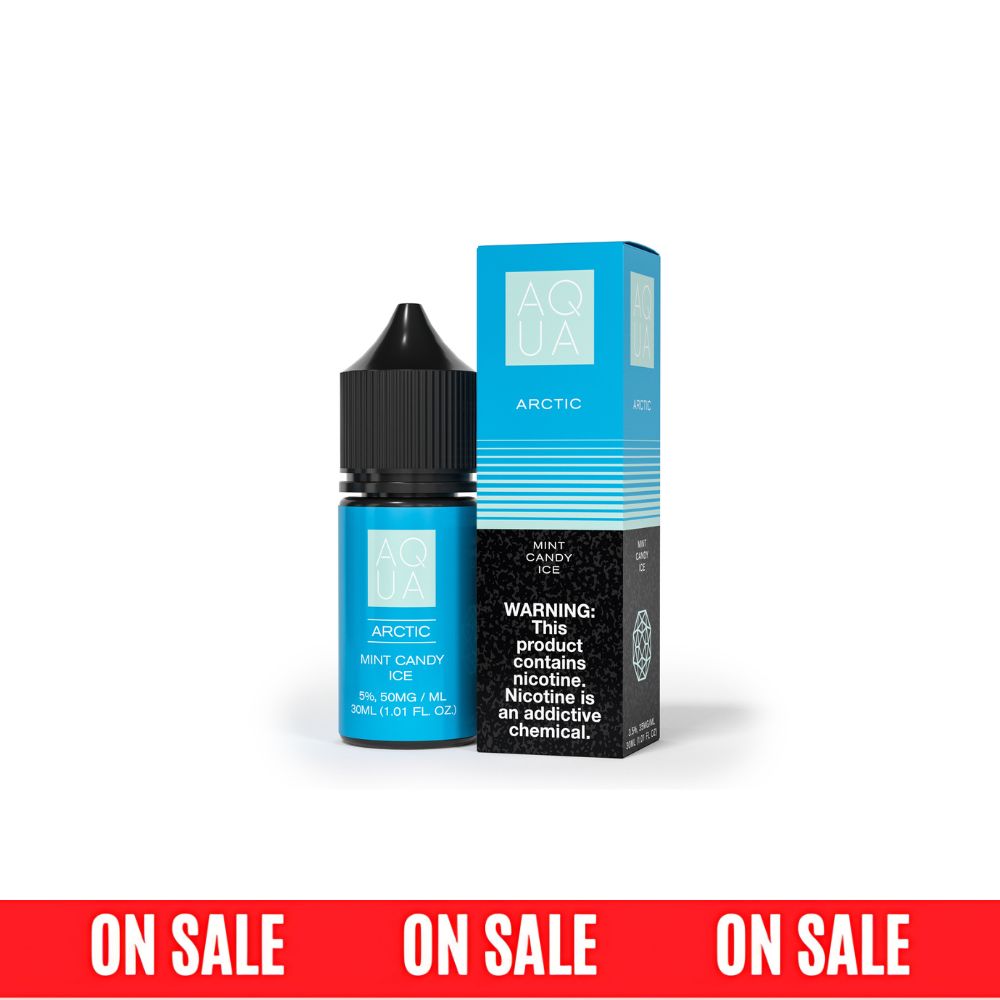 Aqua SALTS E-Liquid - Arctic, 30mL with packaging