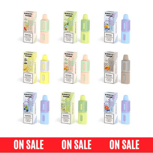 Binaries Cabin TH6000 Disposable | 6000 Puffs | 12mL | 50mg | Group Photo