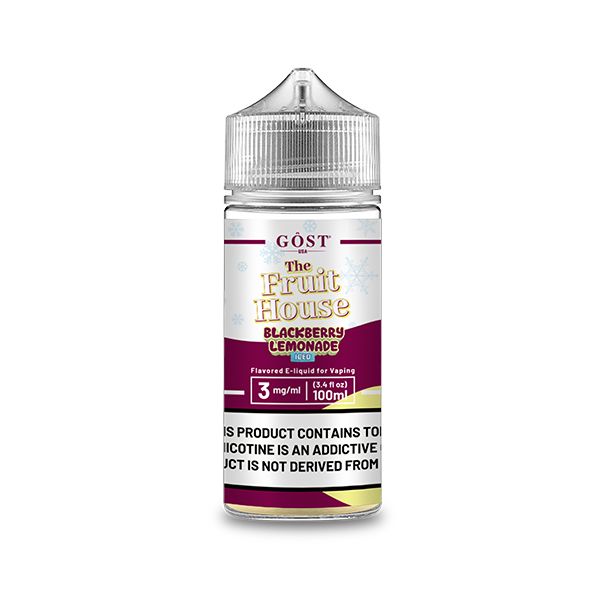 The Fruit House TFN E-Liquid | 100mL | 3MG | (Freebase) | Blackberry Lemonade Iced