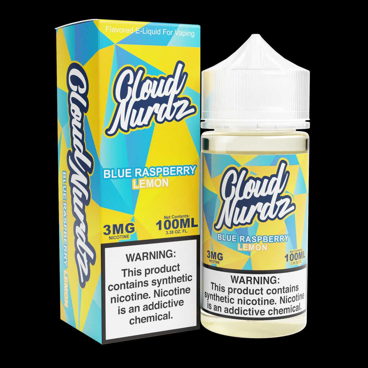 Blue Raspberry Lemon by Cloud Nurdz TFN 100mL with Packaging