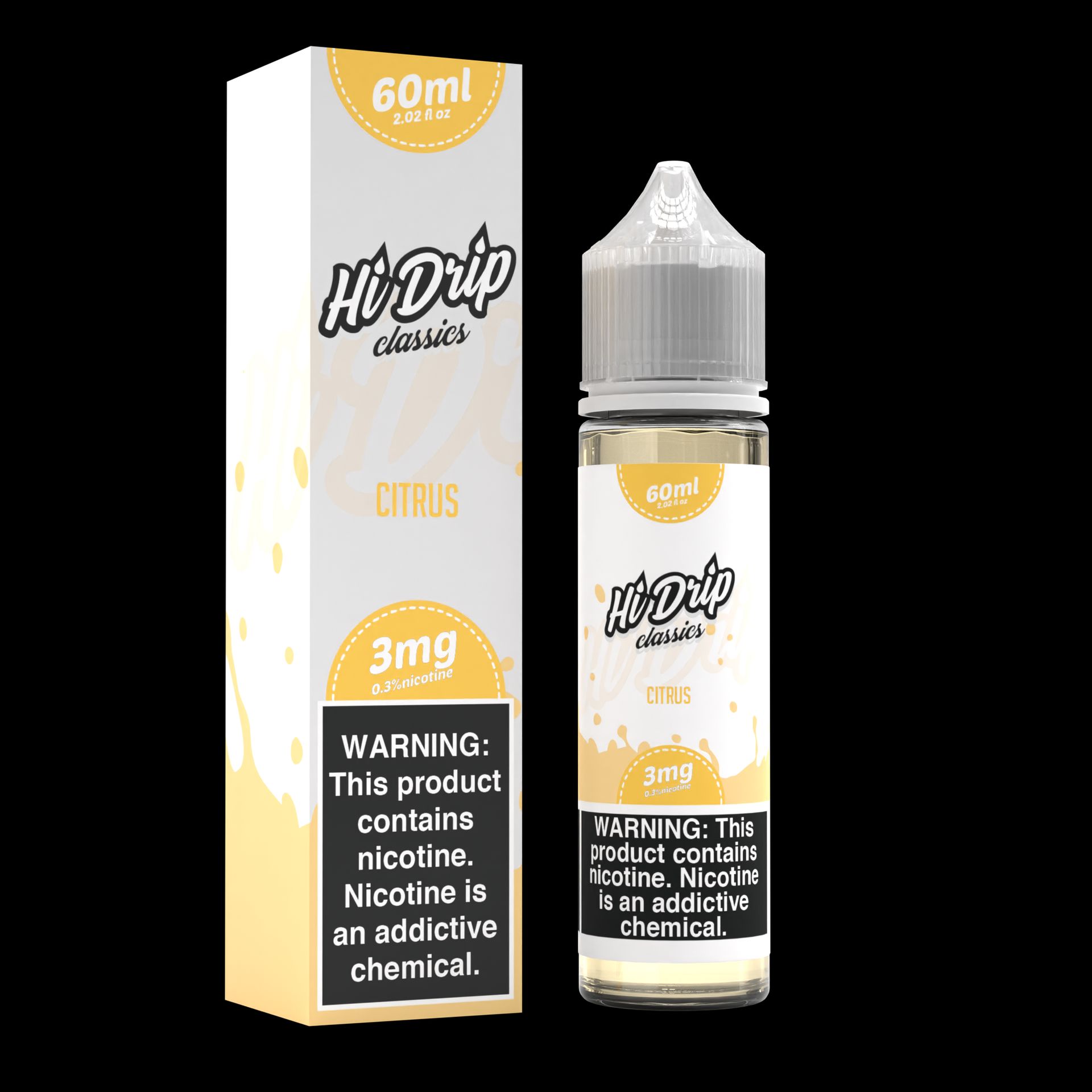 Citrus by Hi-Drip Classics E-Liquid 60ML with Packaging