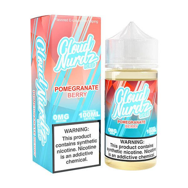 Pomegranate Berry Ice | Cloud Nurdz | 100mL with packaging
