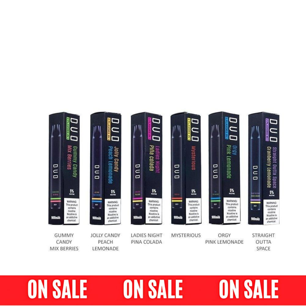 DUO Disposable Device | 1500 Puffs