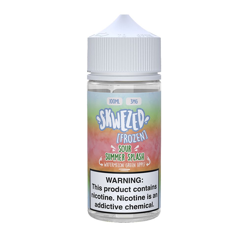 Frozen Sour Summer Splash (Watermelon Green Apple Ice) by Skwezed 100ml
