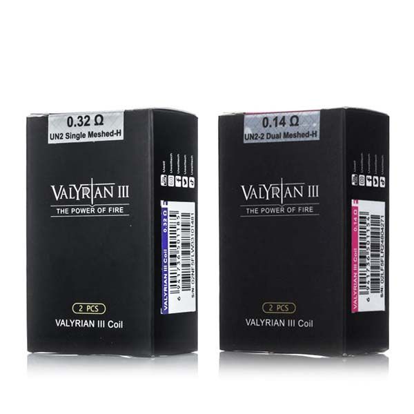 Uwell Valyrian 3 Replacement Coils | 2-Pack With Packaging
