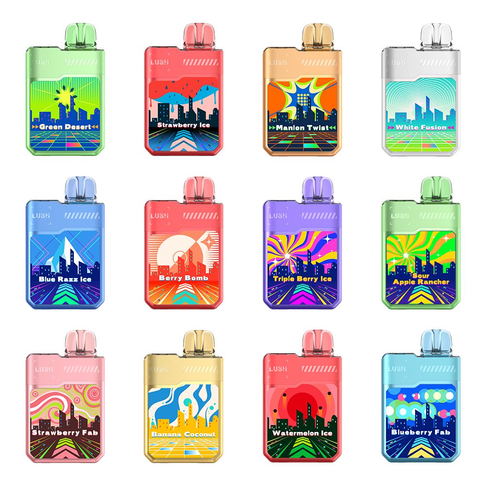 Geek Bar Digi Flavor Lush Disposable | 20000 Puffs | 18mL | 50mg | Group Photo