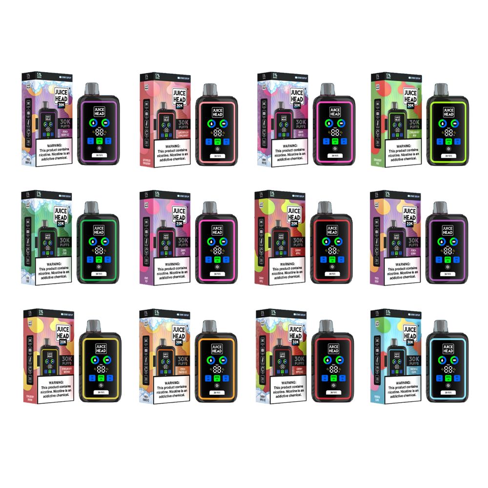 Juice Head 30K Disposable | 30000 Puffs | 24mL | 50mg | Group Photo