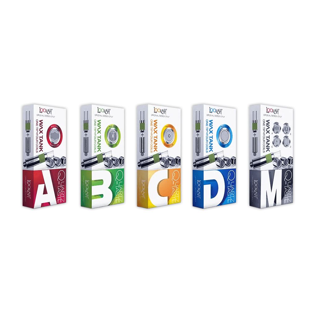 Lookah 510 Thread Wax Cart – 4-Pack | Group Photo