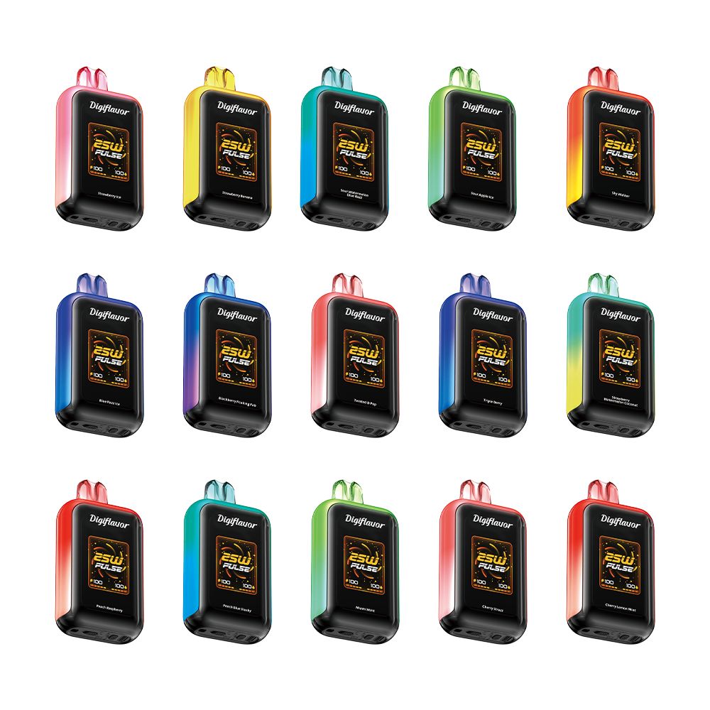 Geek Bar Digi Flavor Sky Disposable | 25000 Puffs | 18mL | 50mg | Group Photo
