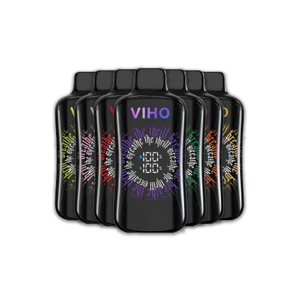 Viho Super Charge PRO Disposable | 20000 Puffs | 21mL | 50mg | Group Photo