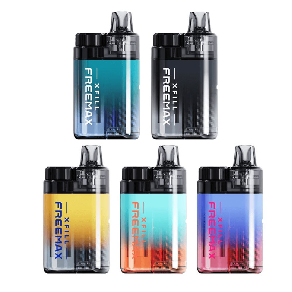 Freemax - Xfill Kit 900mAh Pod System - Group Photo
