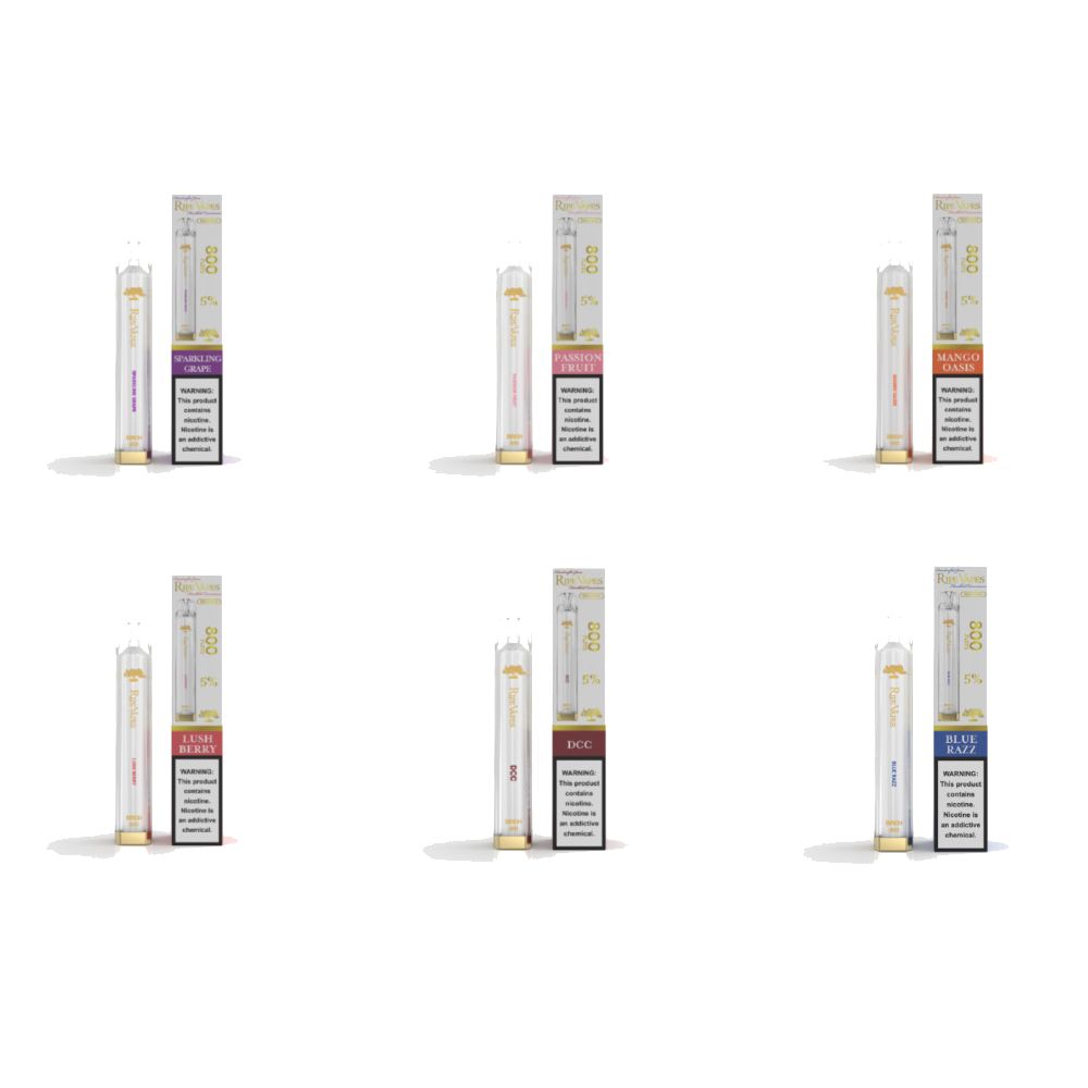 Ripe Vapes Birch | 800 Puffs Disposable | 2mL | 50mg | Group Photo