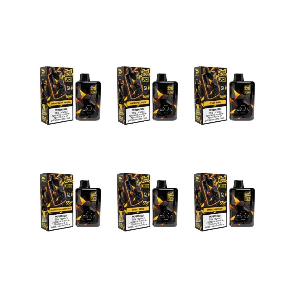 Fumi x Cloud Nurdz (Dispo) | (55000Puff) | (20mL) | Group Photo