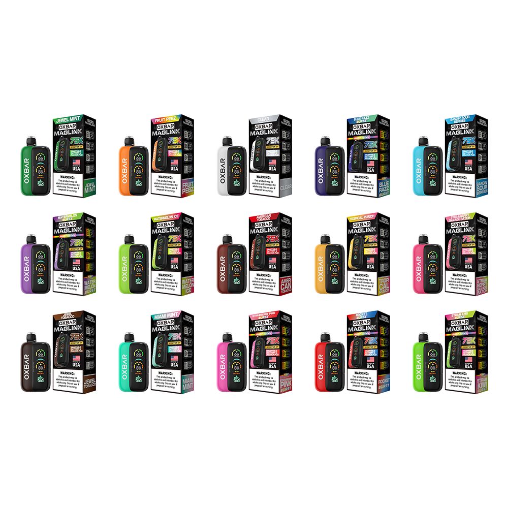 Oxbar Maglink Starter Kit Nixodine 75K Disposable 30mL thumbnail