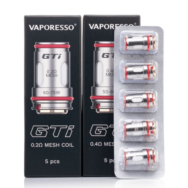 Vaporesso GTi Replacement Coils | 5-Pack with packaging
