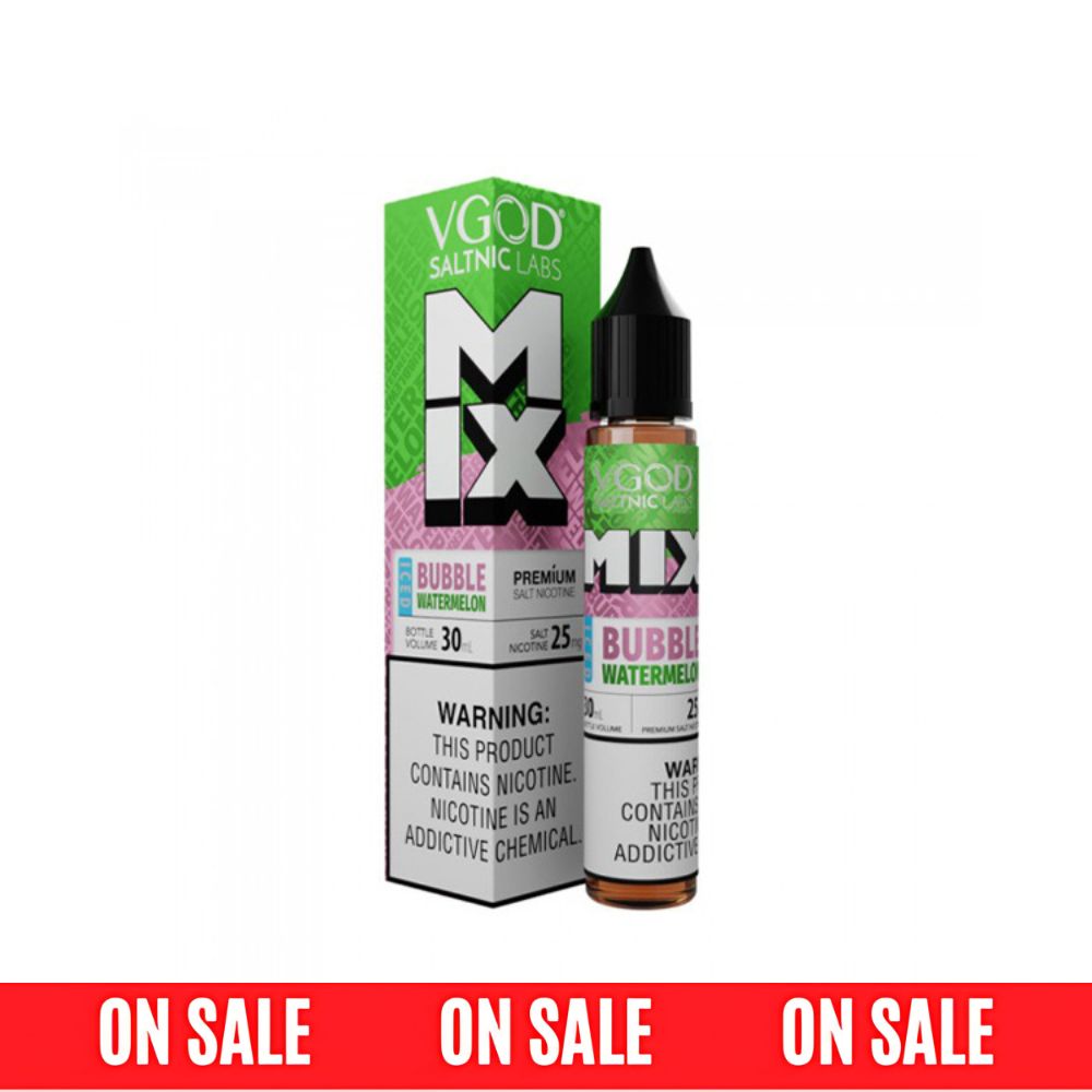 Iced Bubble Watermelon | VGOD Salts | 30mL