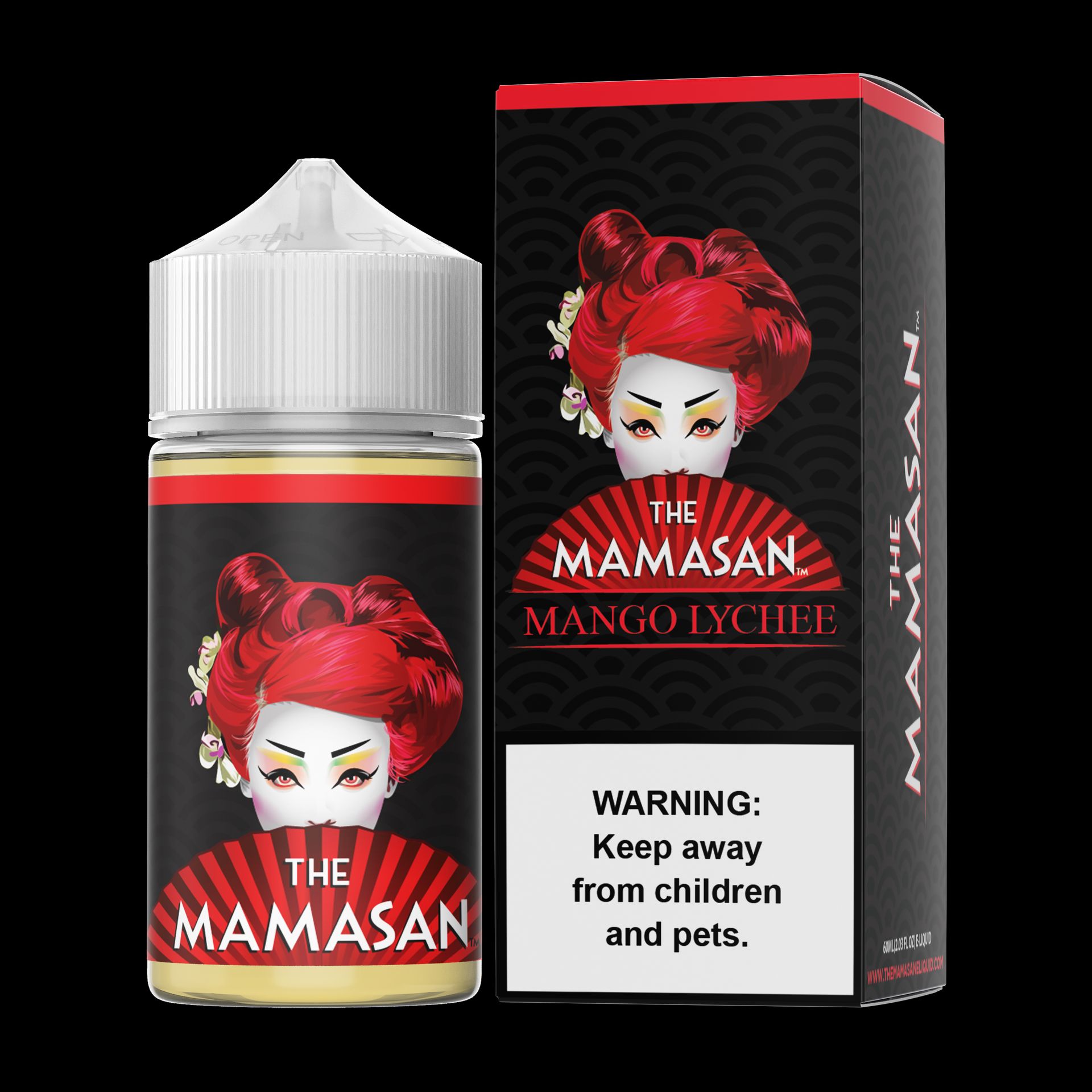 Mango Lychee (Bruce Leechee) by The Mamasan Series | 60mL With Packaging