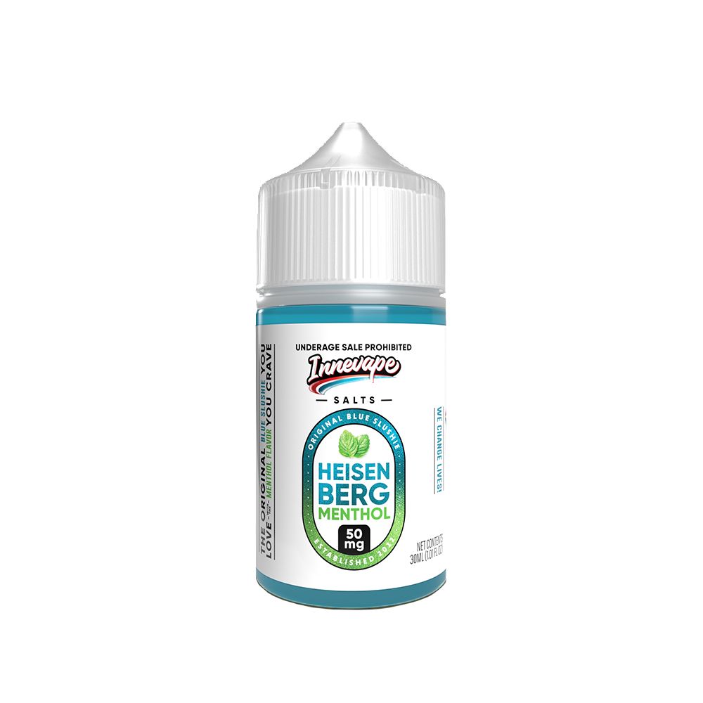 Innevape Salt Series E-Liquid | 30mL | 50mg | Salt Nic | Heisenberg Menthol