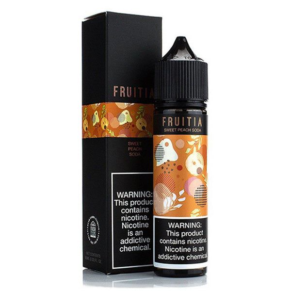 Sweet Peach Fruitia by Fresh Farms eLiquid 60mL (Freebase) with Packaging