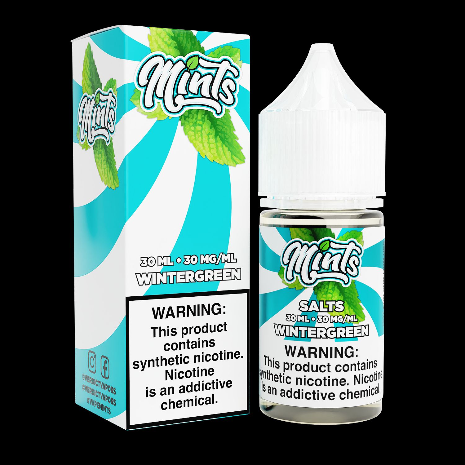 Mints Salts Series-Wintergreen, 30mL thumbnail