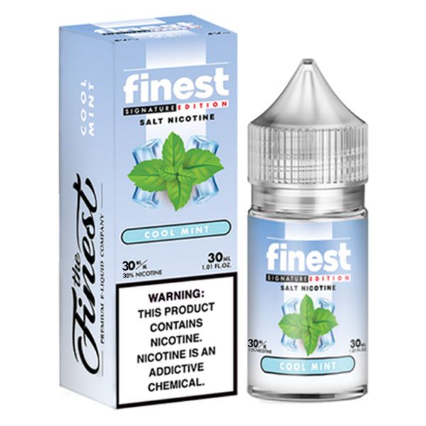 Cool Mint by Finest Salt Series 30mL (Salt Nic) with Packaging